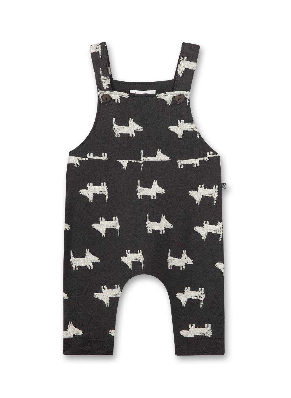 Sanetta Jungen-Latzhose Dunkelgrau