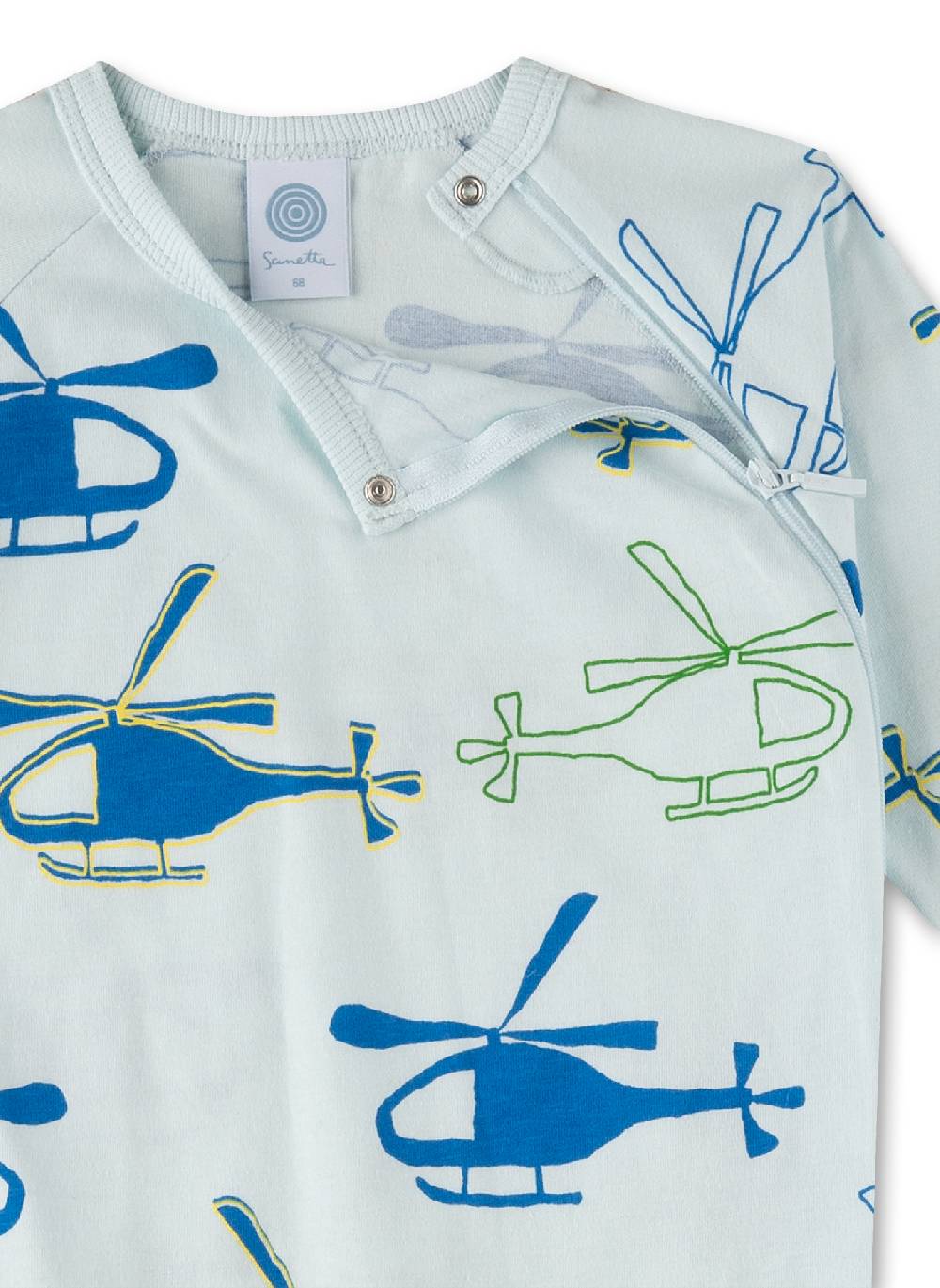 Sanetta Jungen-Overall Blau