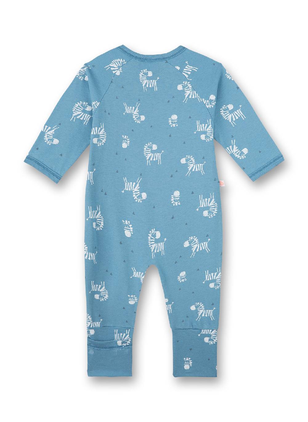 Sanetta Jungen-Overall Blau Zebra