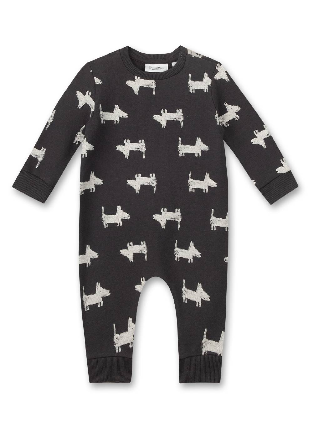 Sanetta Jungen-Overall Dunkelgrau