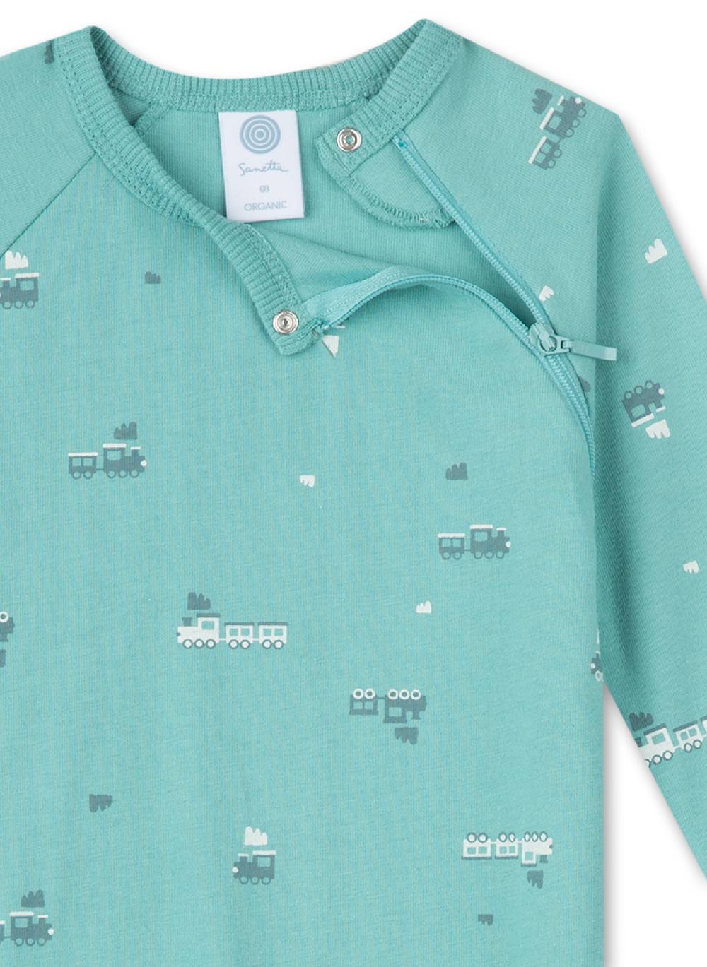 Sanetta Jungen-Overall Grün