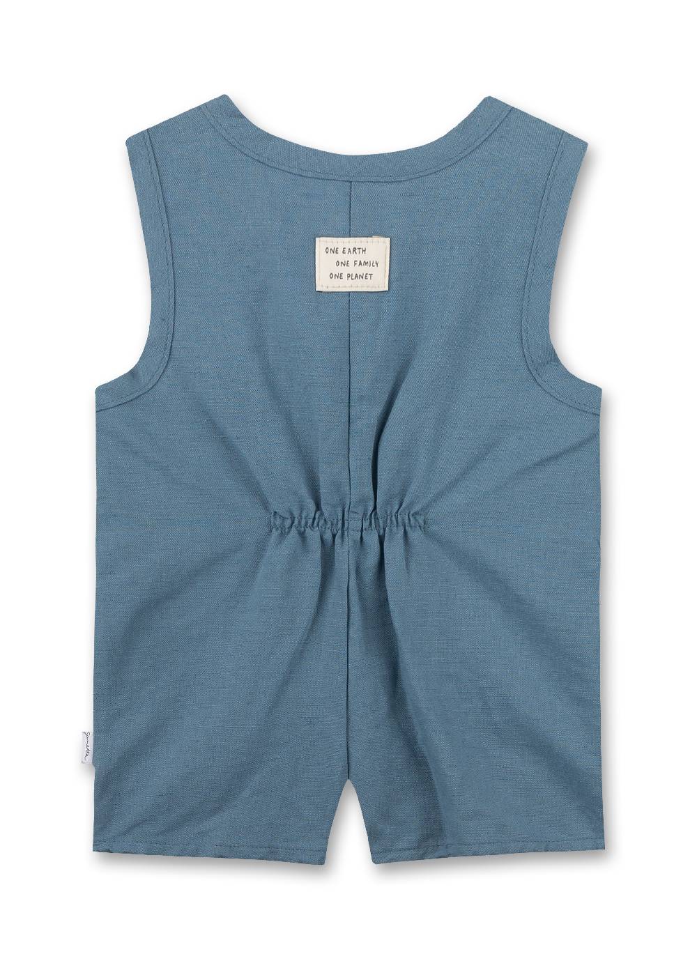 Sanetta Jungen-Overall Kurz Blau