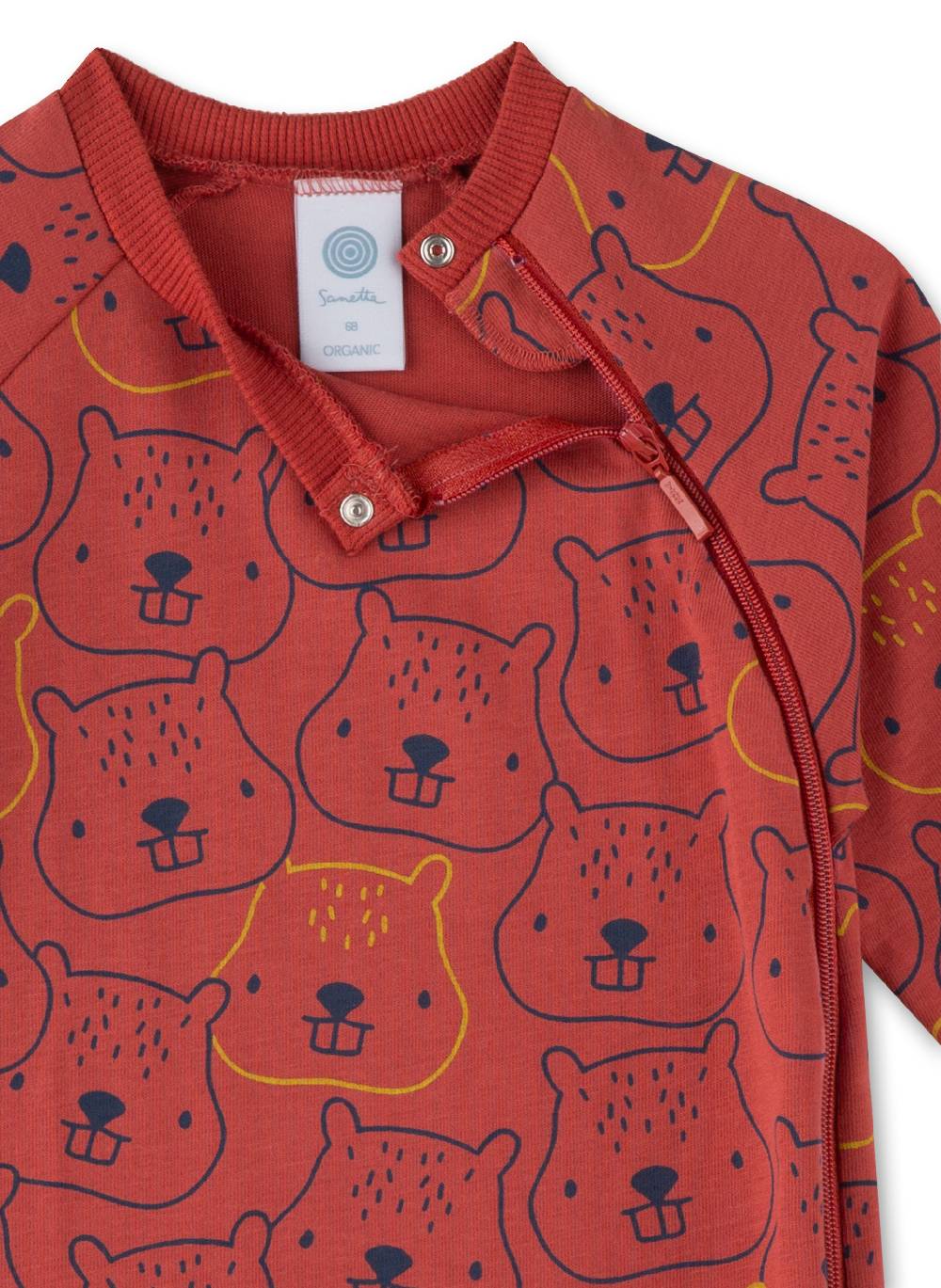 Sanetta Jungen-Overall Rot