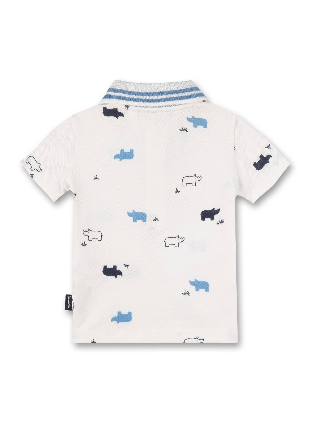 Sanetta Jungen-Poloshirt Off-White