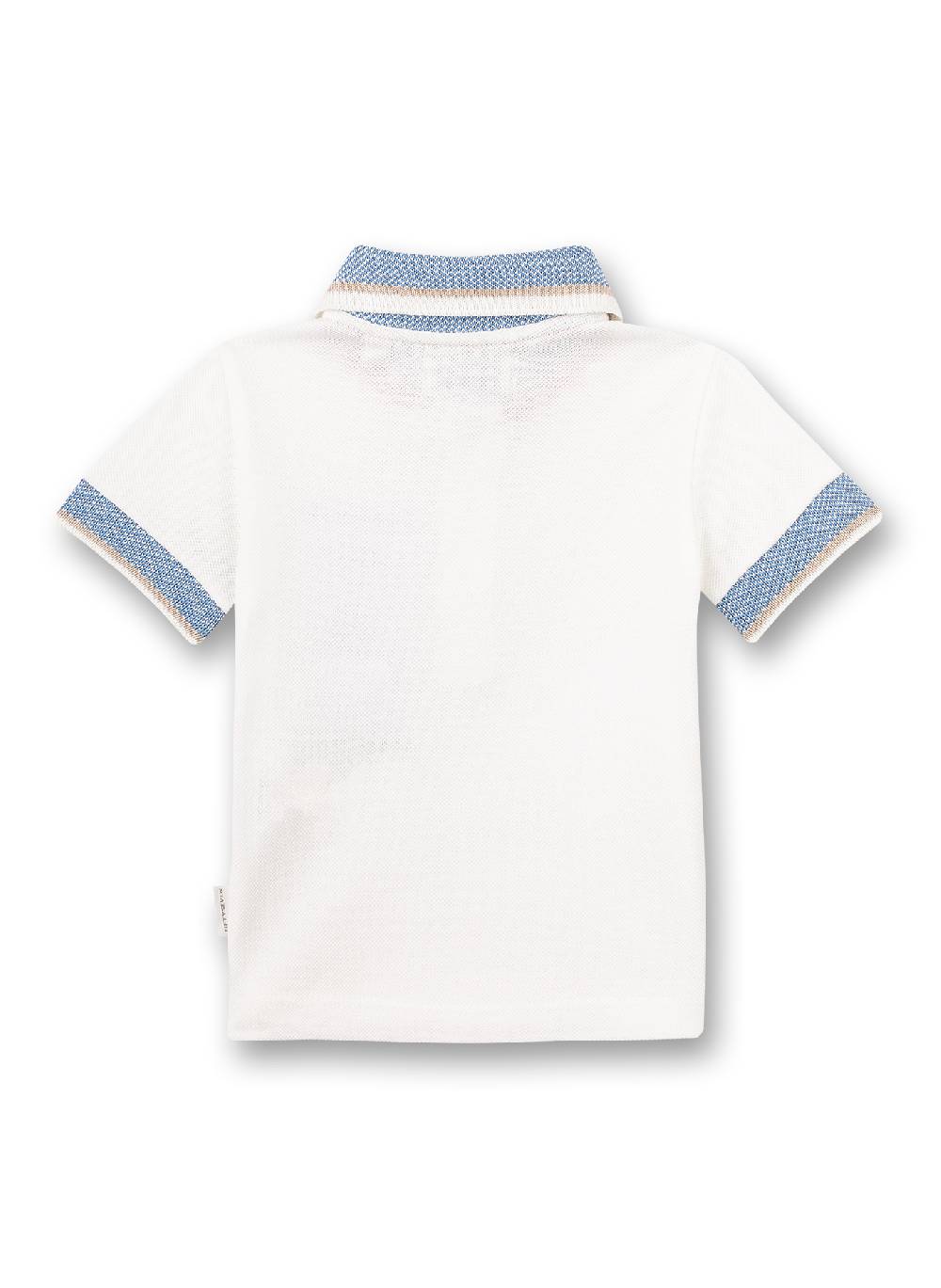 Sanetta Jungen-Poloshirt Off-White Little Lobster