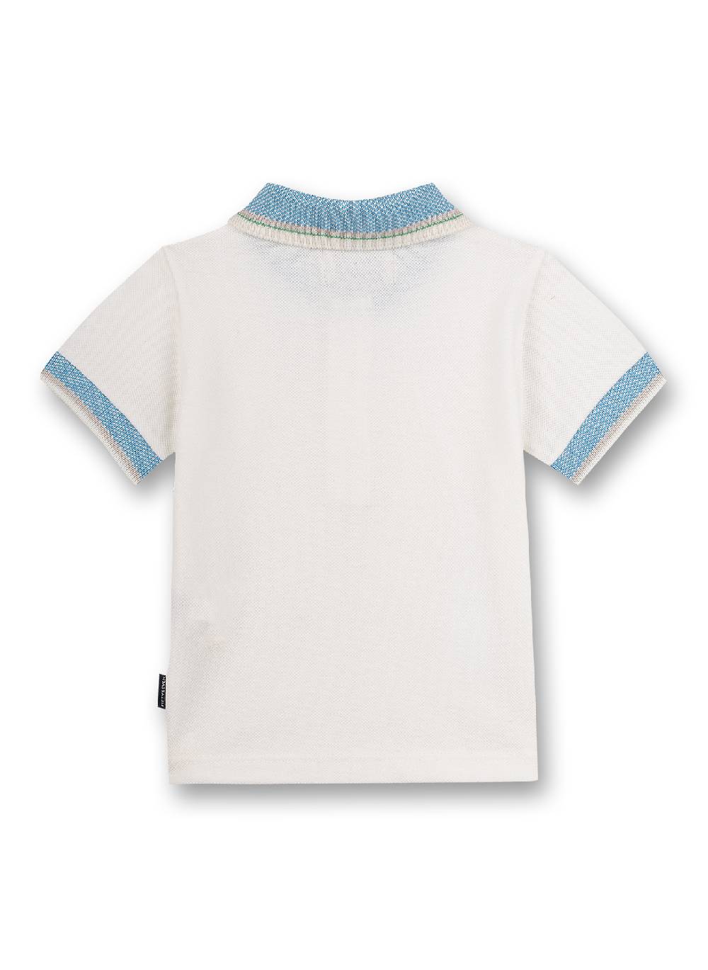 Sanetta Jungen-Poloshirt Off-White Little Whale