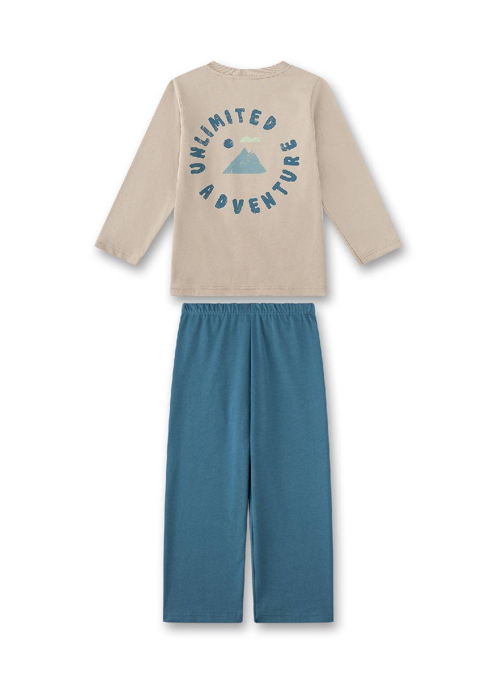 Sanetta Jungen-Schlafanzug Beige