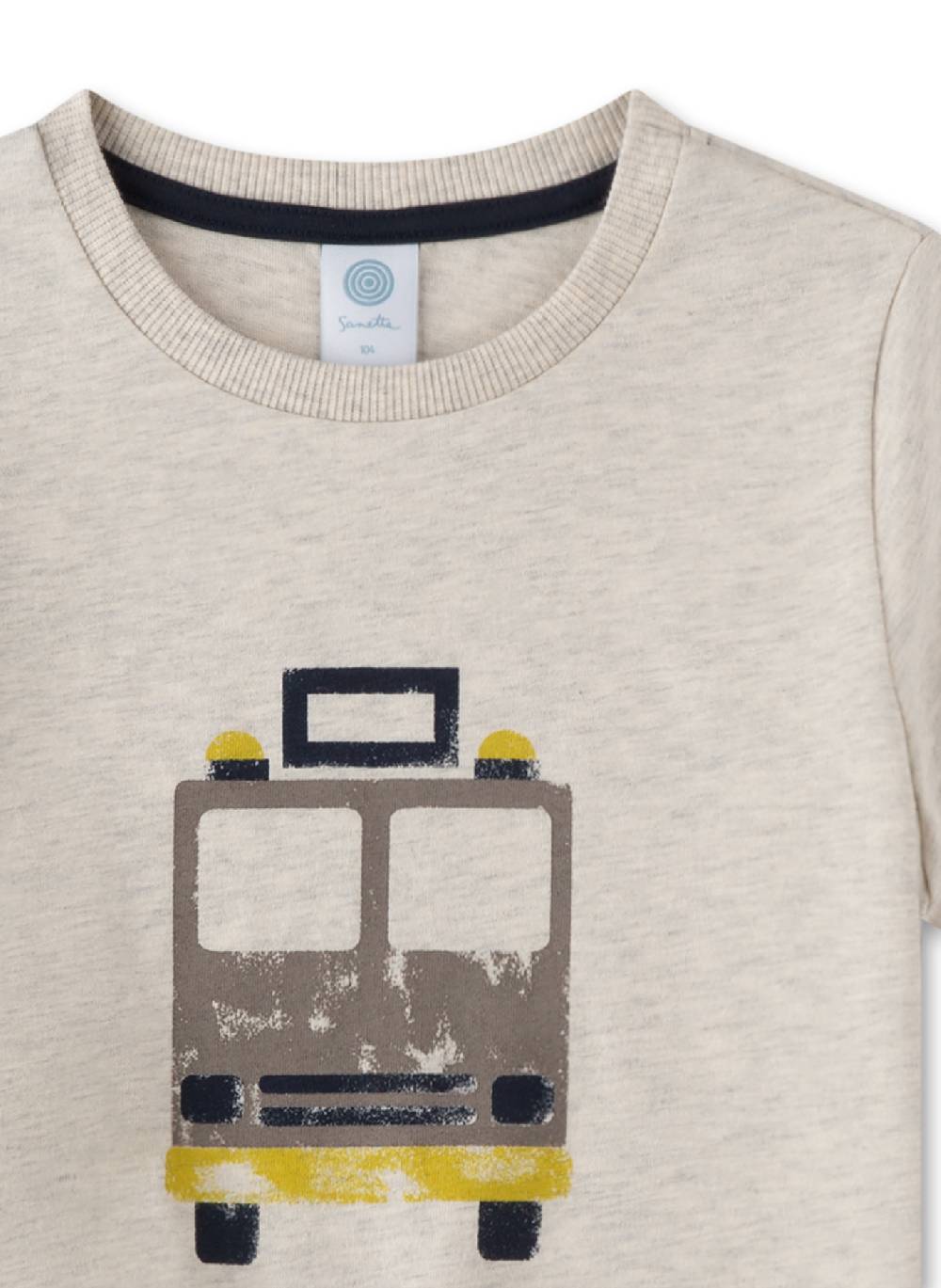 Sanetta Jungen-Schlafanzug Beige