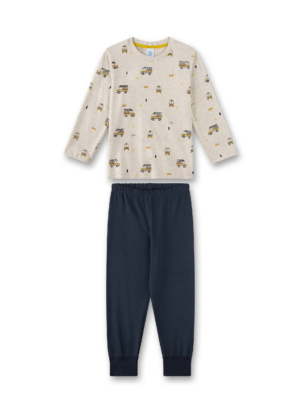 Sanetta Jungen-Schlafanzug Beige