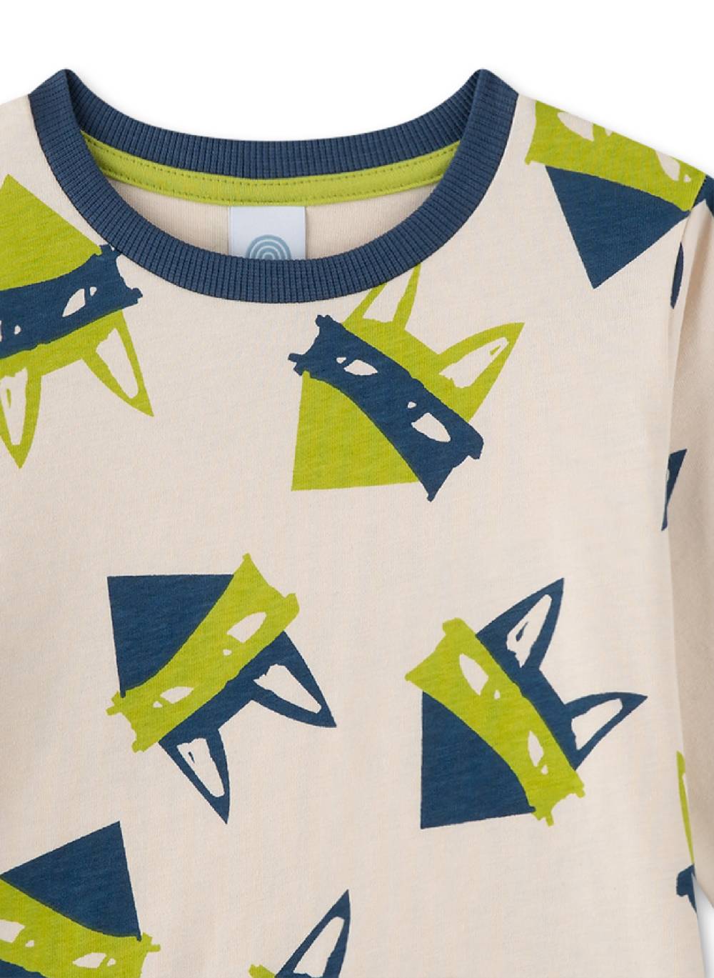 Sanetta Jungen-Schlafanzug Beige