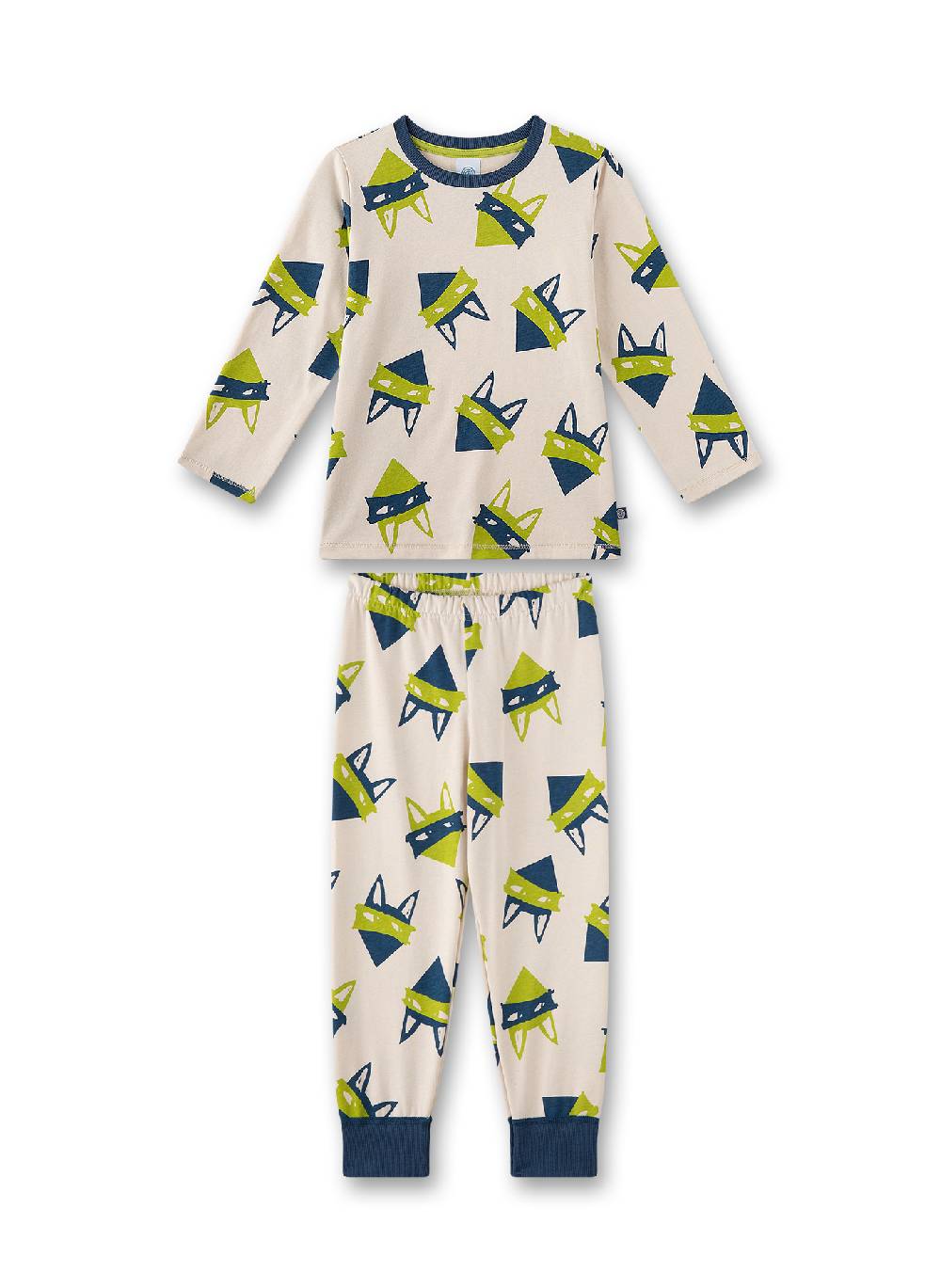 Sanetta Jungen-Schlafanzug Beige