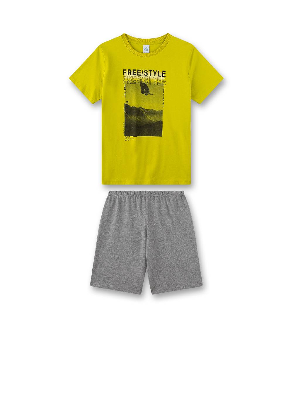 Sanetta Jungen-Schlafanzug Beige