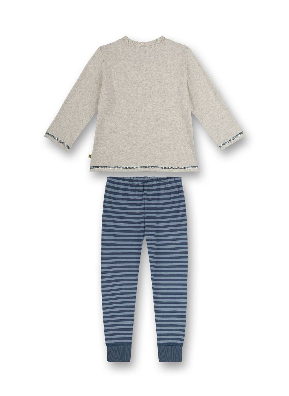 Sanetta Jungen-Schlafanzug Beigemelange Building