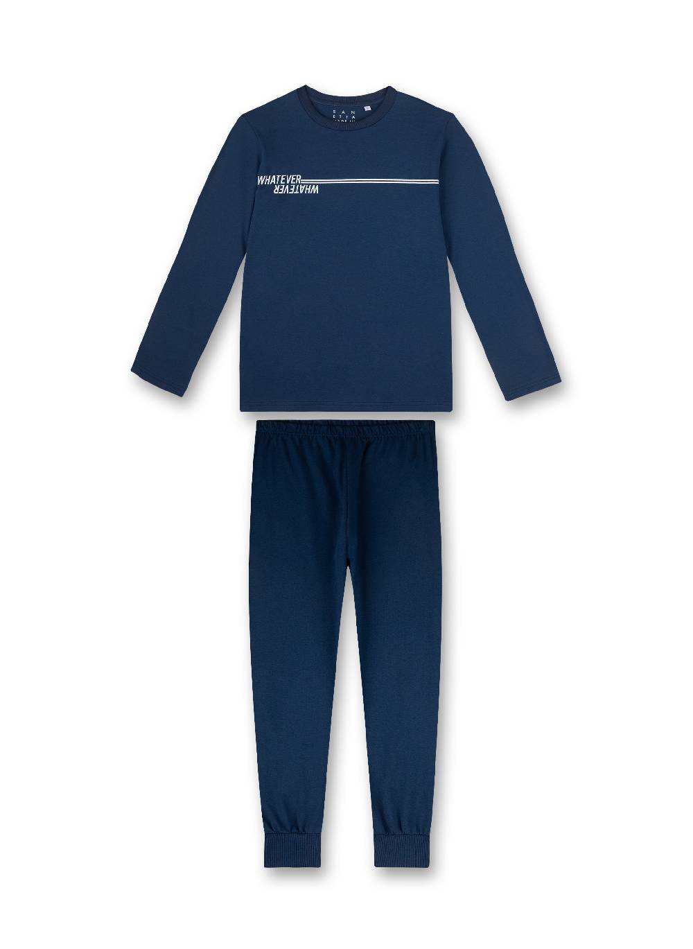 Sanetta Jungen-Schlafanzug Blau