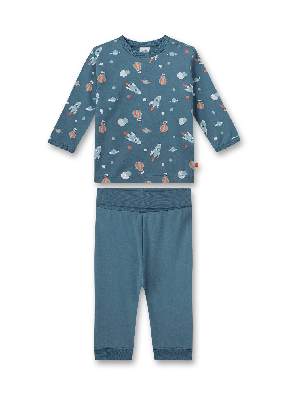 Sanetta Jungen-Schlafanzug Blau