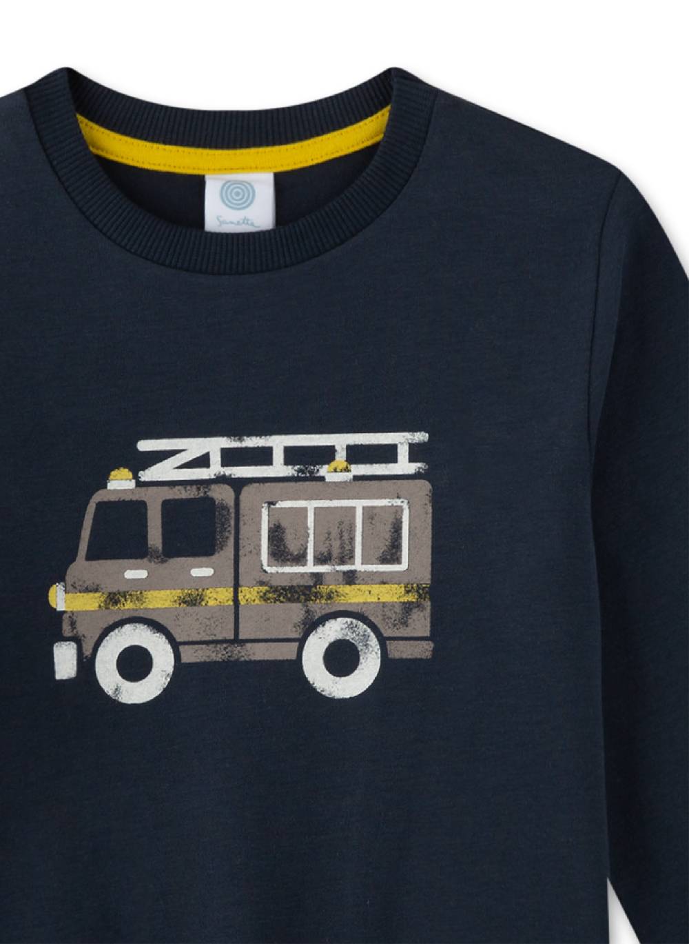 Sanetta Jungen-Schlafanzug Blau