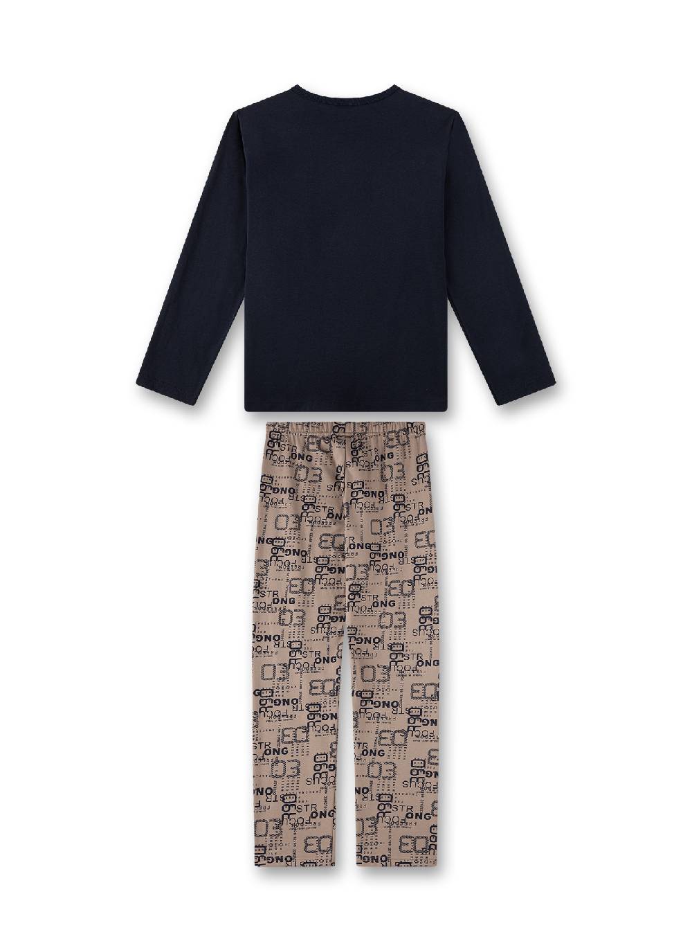 Sanetta Jungen-Schlafanzug Blau