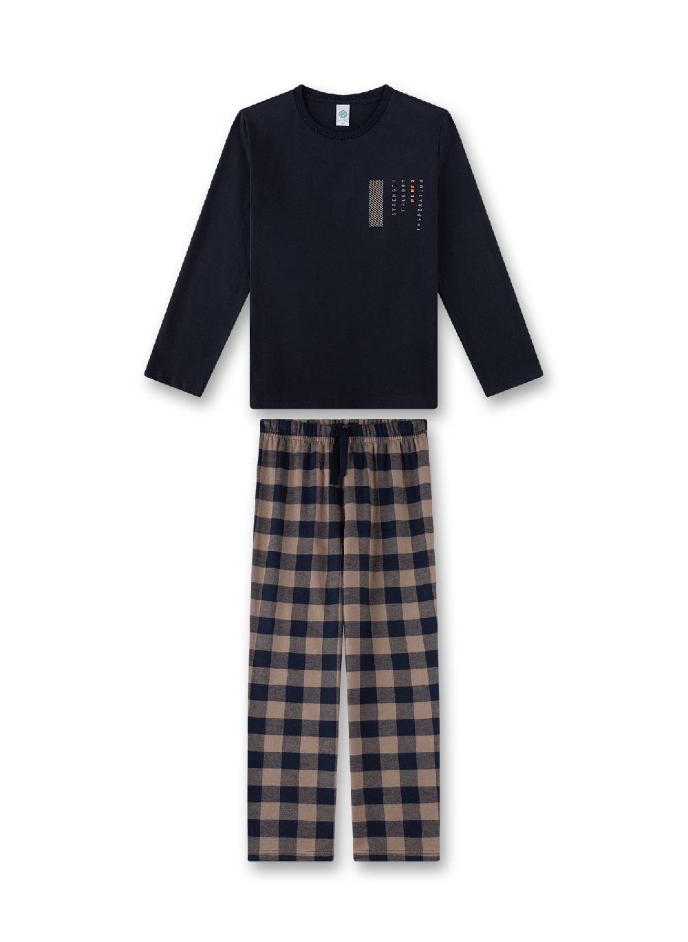 Sanetta Jungen-Schlafanzug Blau
