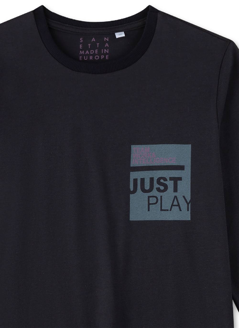 Sanetta Jungen-Schlafanzug Dunkelgrau