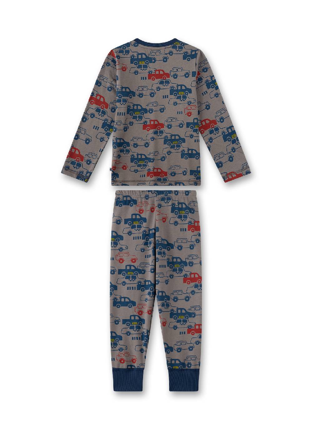 Sanetta Jungen-Schlafanzug Grau