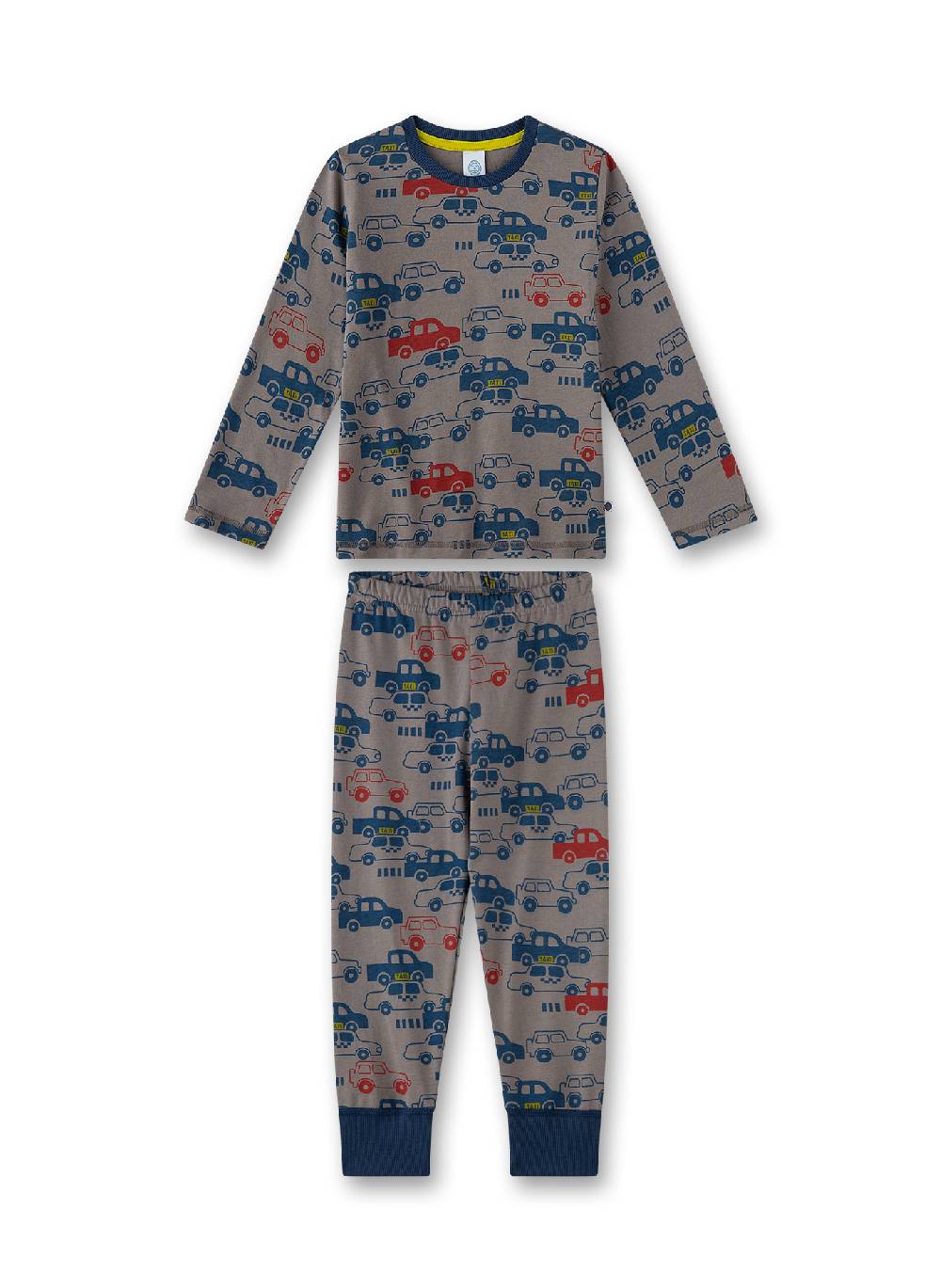 Sanetta Jungen-Schlafanzug Grau