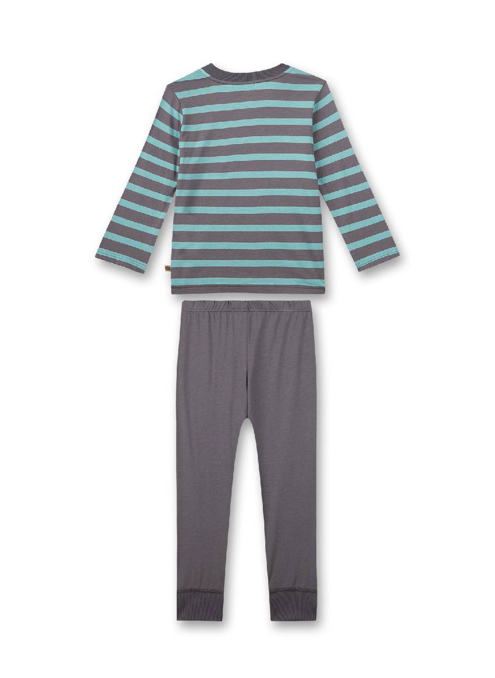 Sanetta Jungen-Schlafanzug Grau