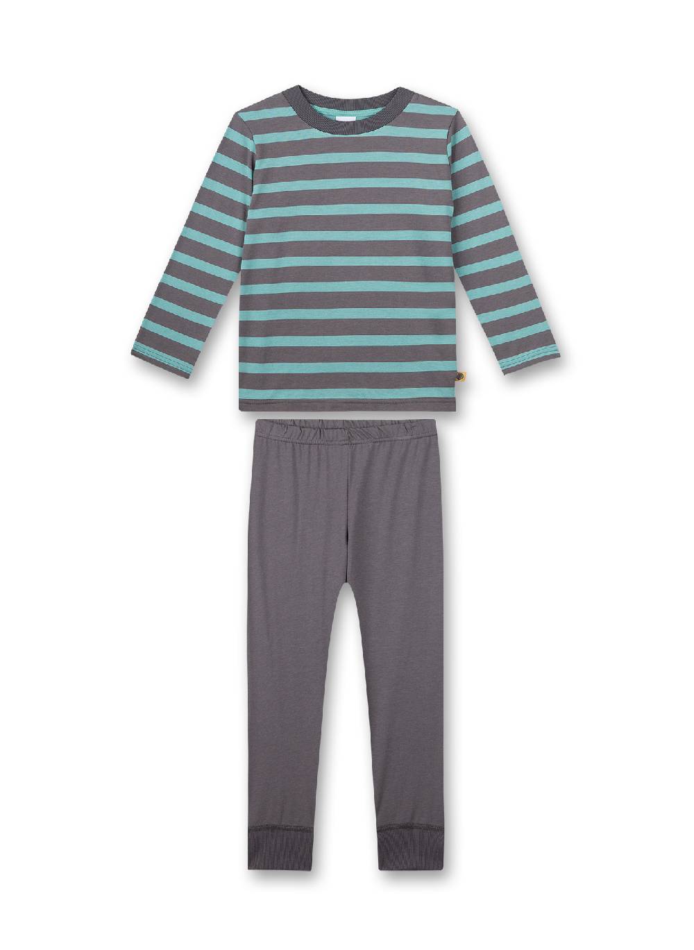 Sanetta Jungen-Schlafanzug Grau