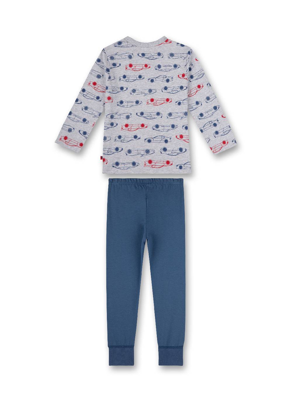 Sanetta Jungen-Schlafanzug Graumelange