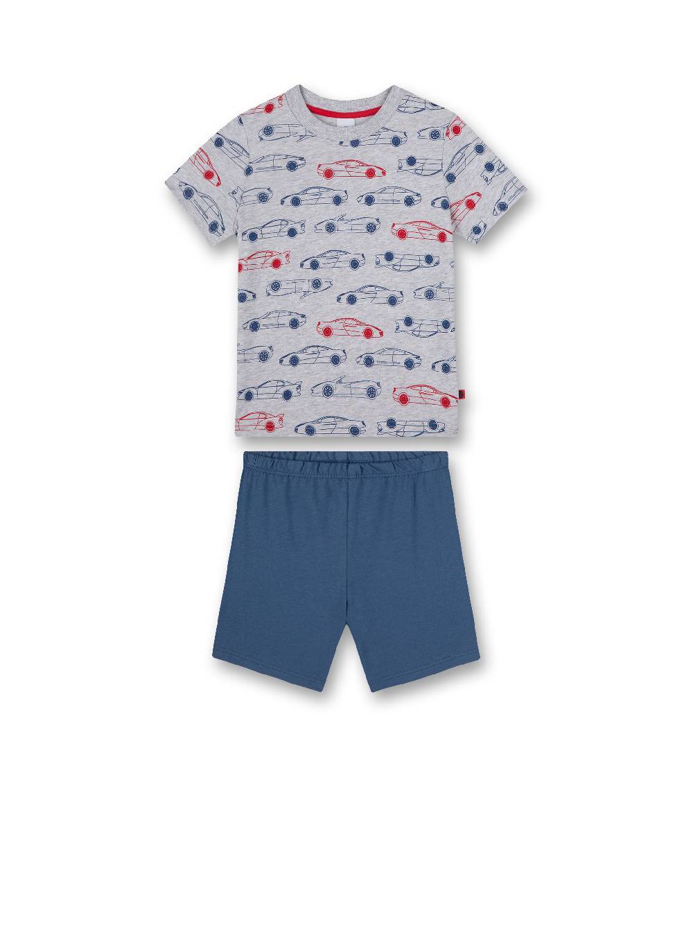 Sanetta Jungen-Schlafanzug Graumelange