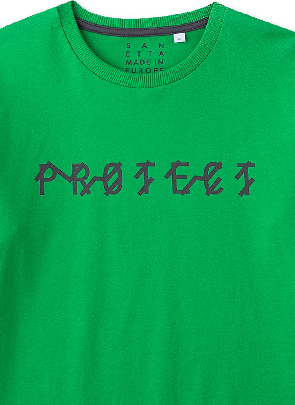 Sanetta Jungen-Schlafanzug Grün