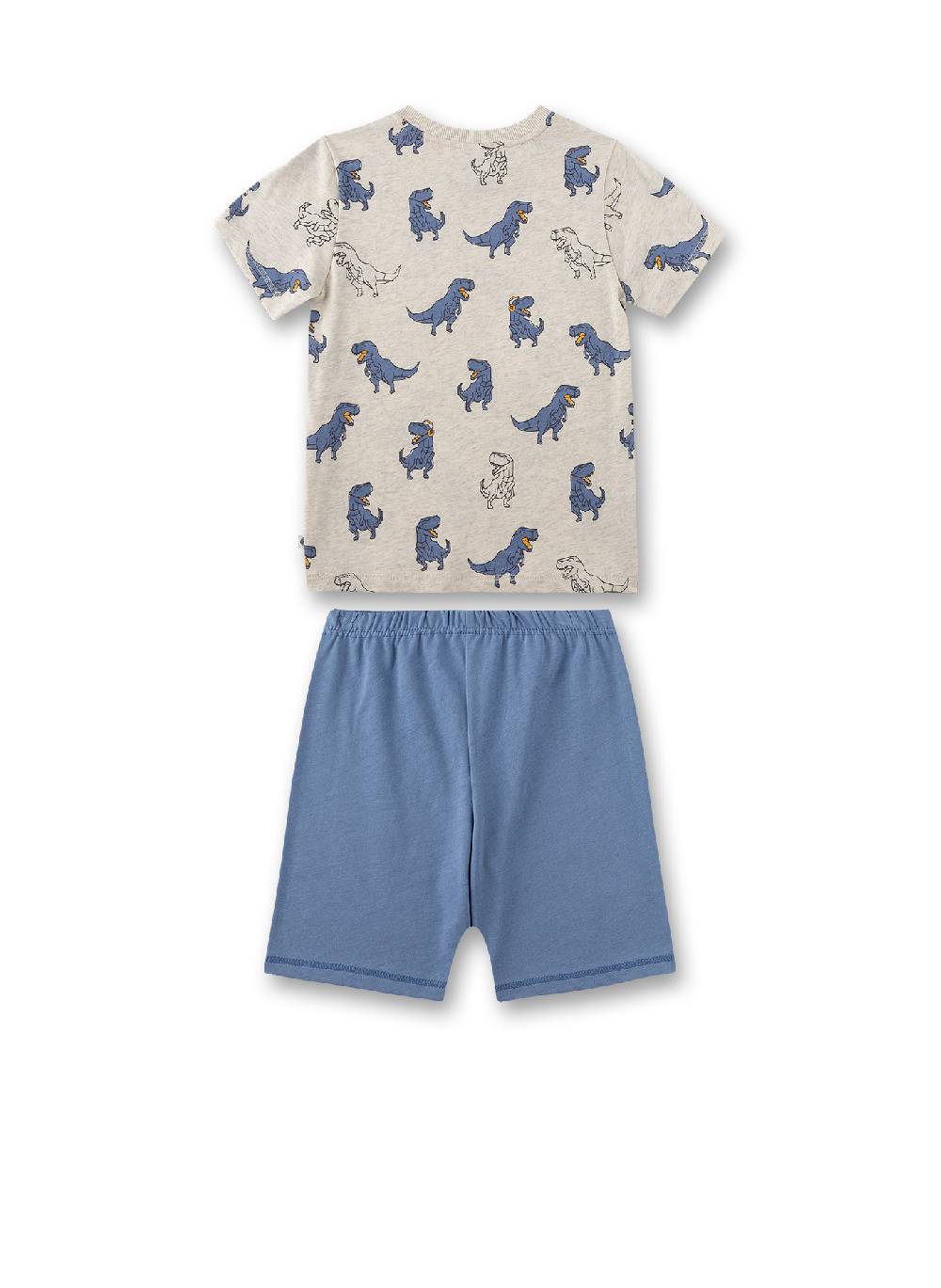 Sanetta Jungen-Schlafanzug Kurz Beigemelange