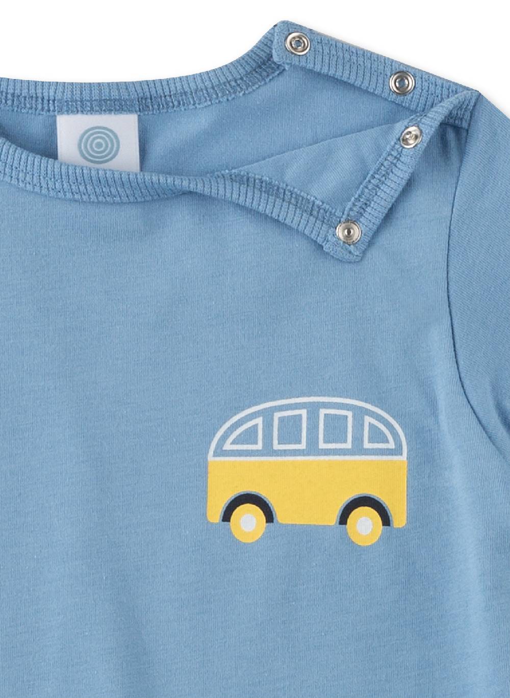 Sanetta Jungen-Schlafanzug Kurz Blau