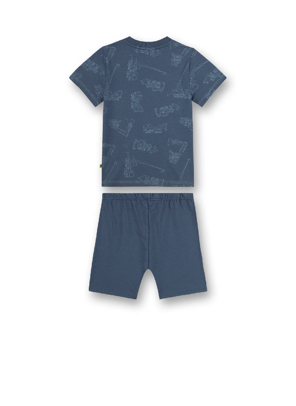 Sanetta Jungen-Schlafanzug Kurz Blau Building