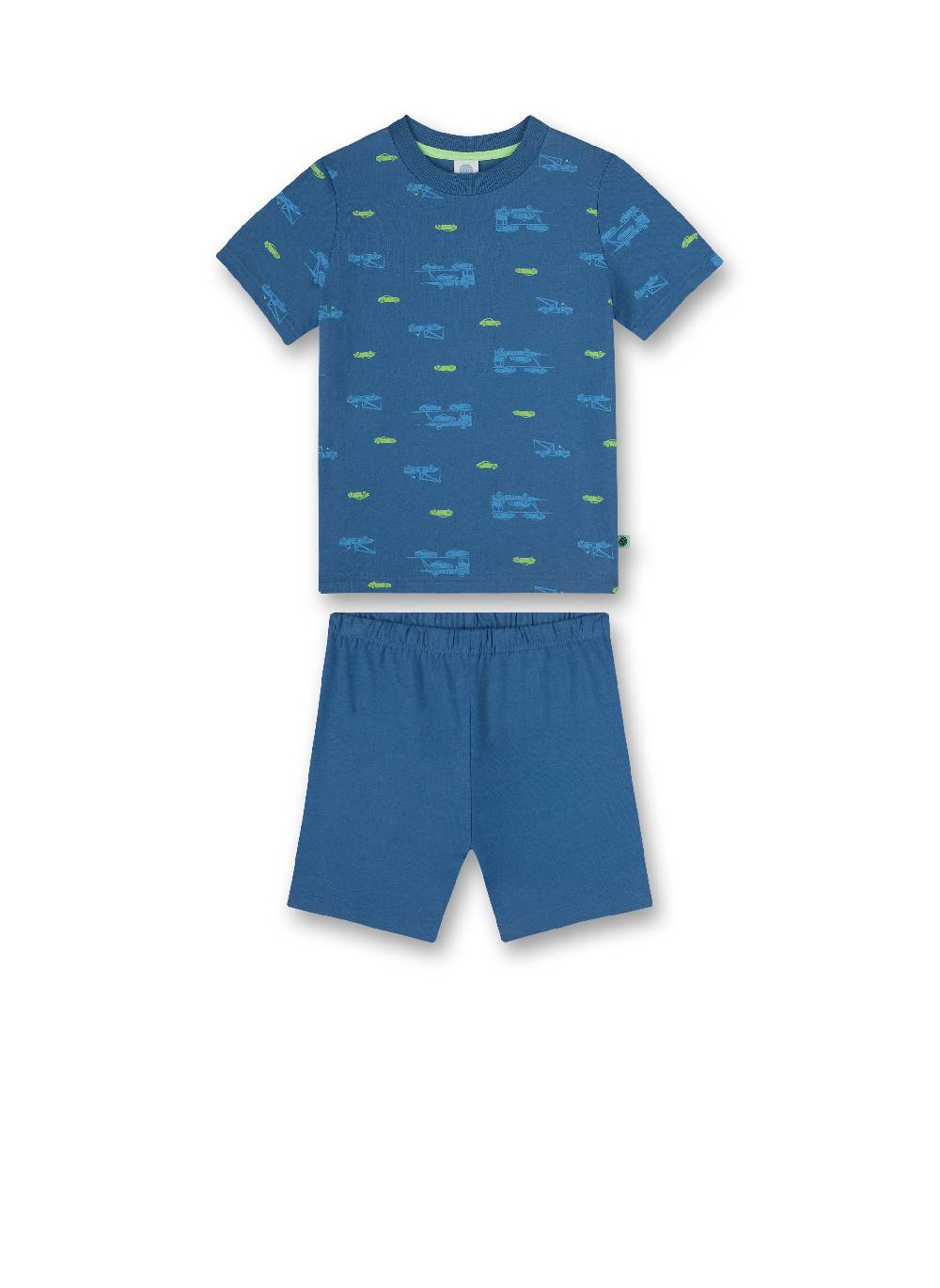 Sanetta Jungen-Schlafanzug kurz Blau