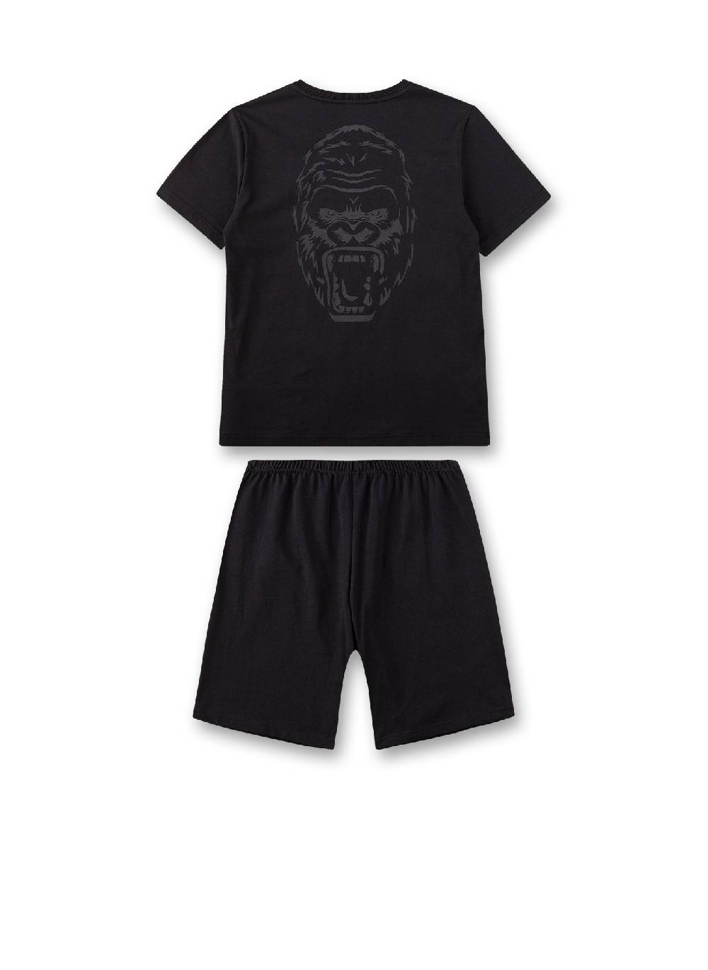 Sanetta Jungen-Schlafanzug Kurz Dunkelblau