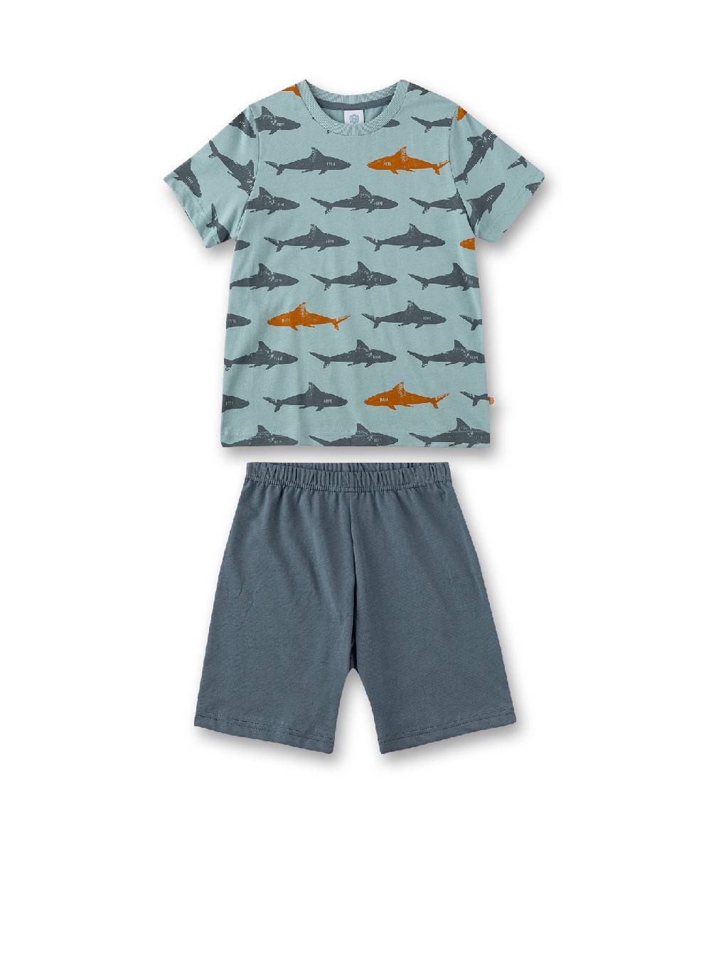 Sanetta Jungen-Schlafanzug kurz Hellblau