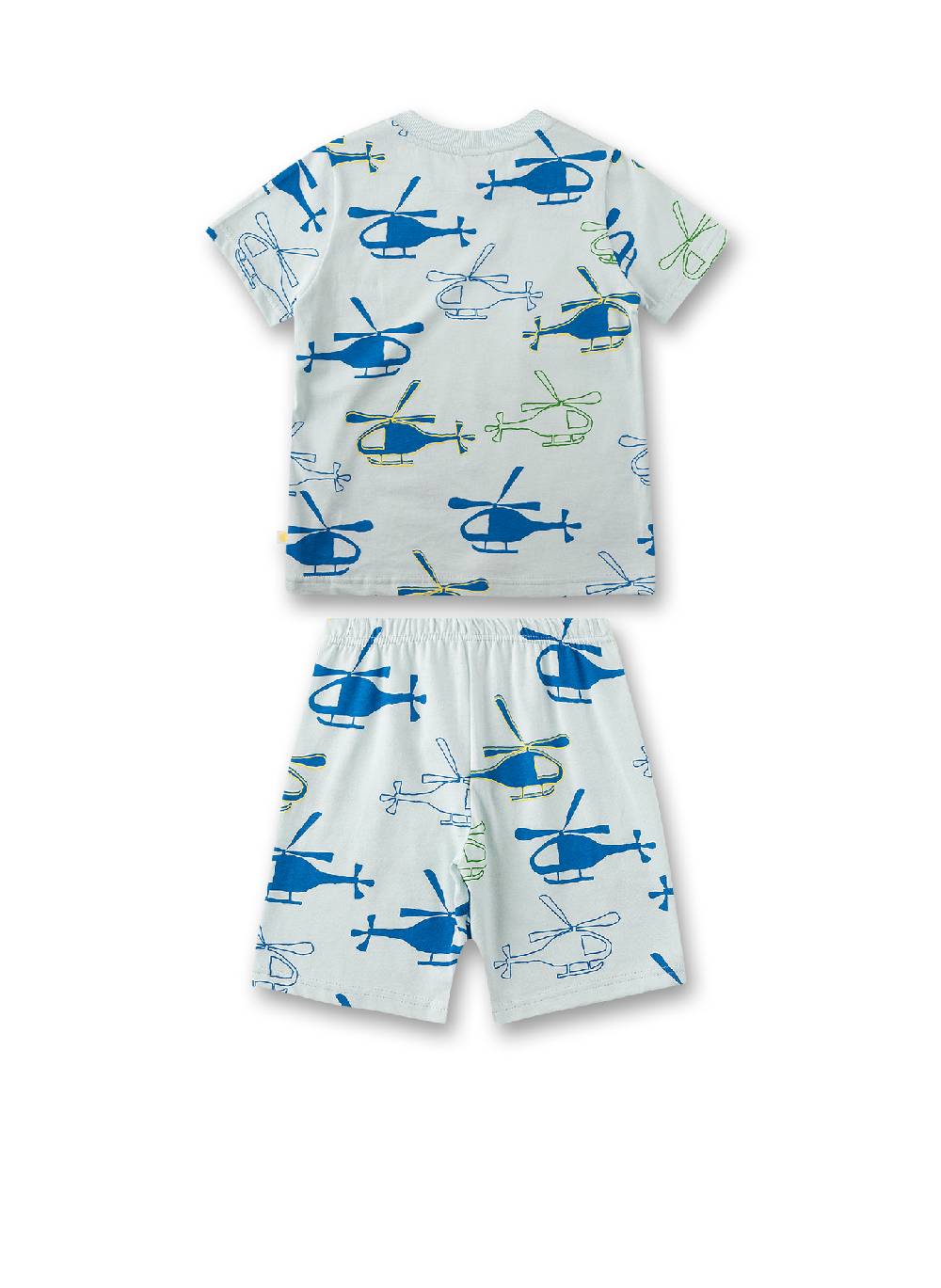 Sanetta Jungen-Schlafanzug Kurz Hellblau