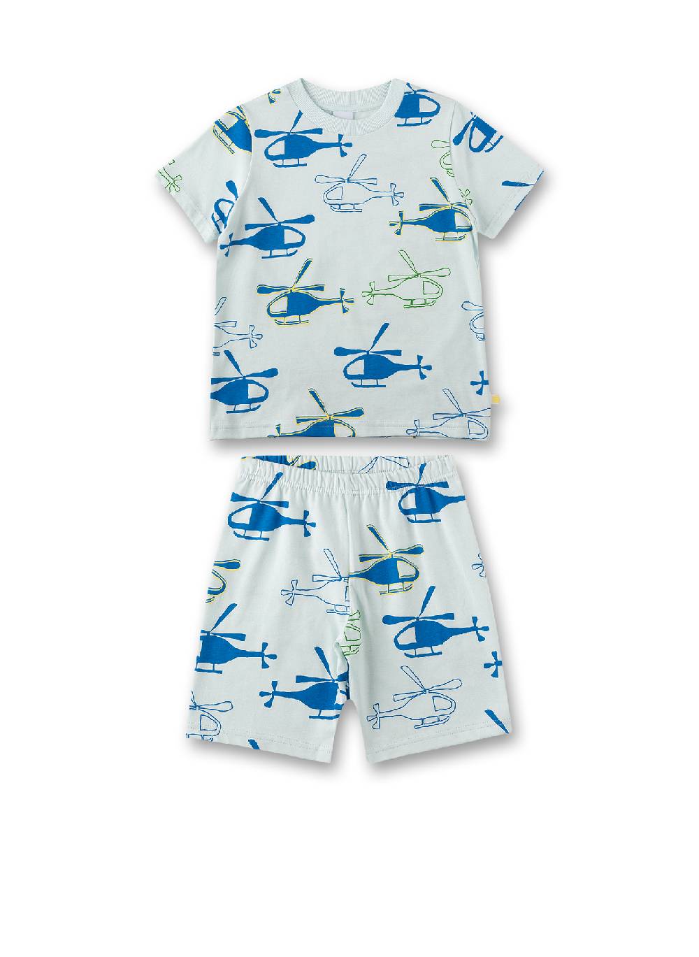 Sanetta Jungen-Schlafanzug kurz Hellblau