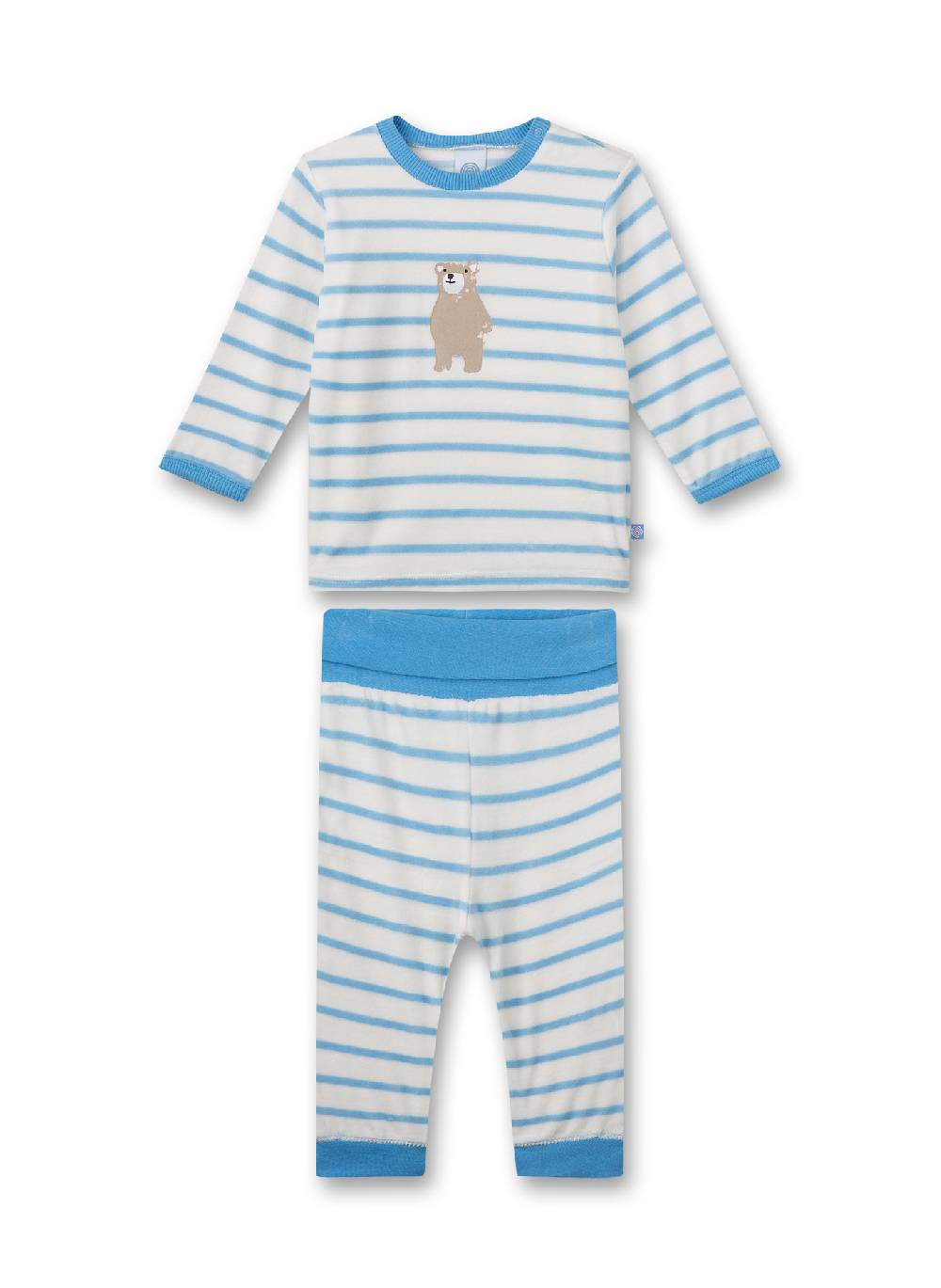 Sanetta Jungen-Schlafanzug lang aus Nicki