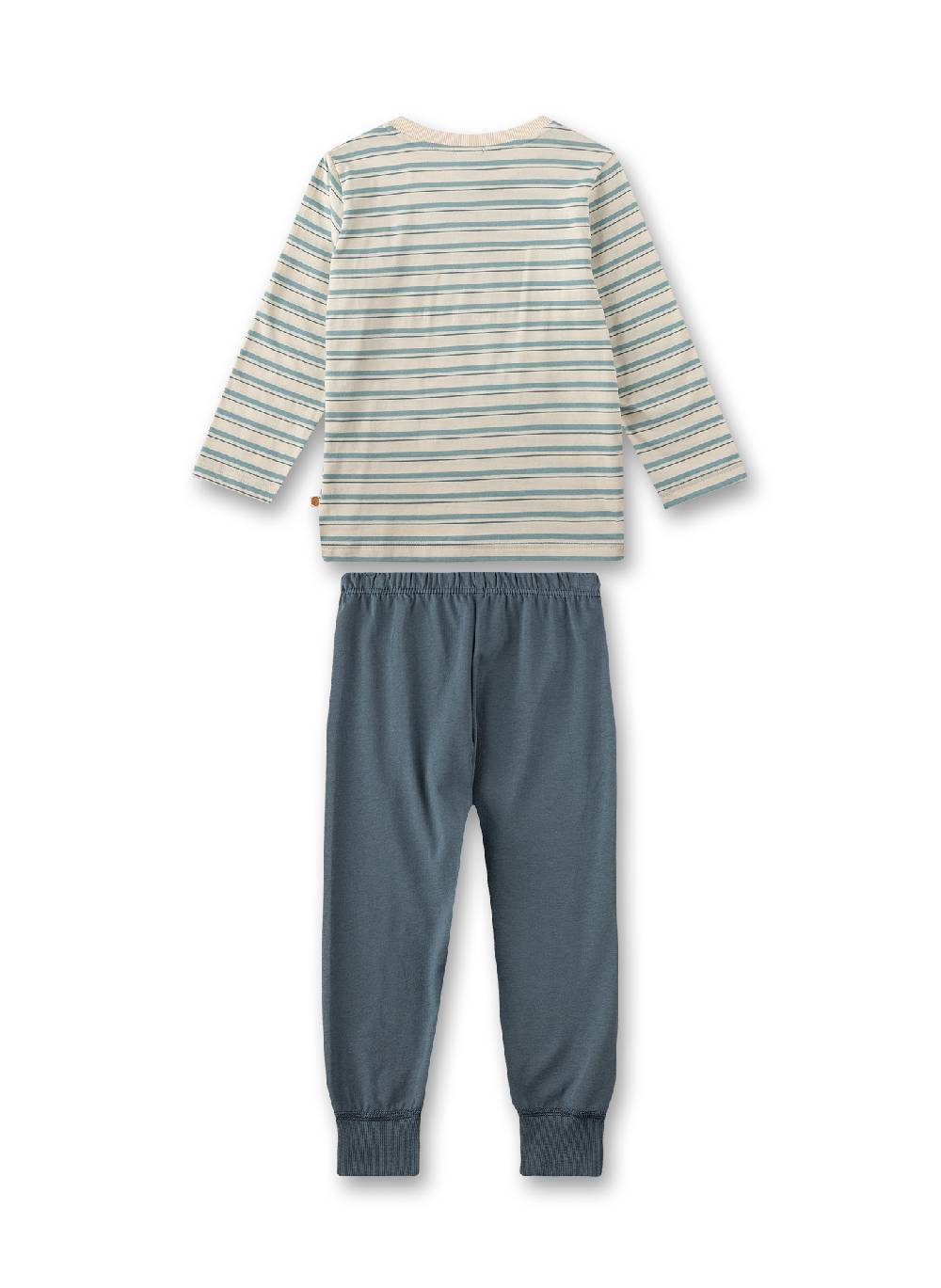 Sanetta Jungen-Schlafanzug Lang Beige