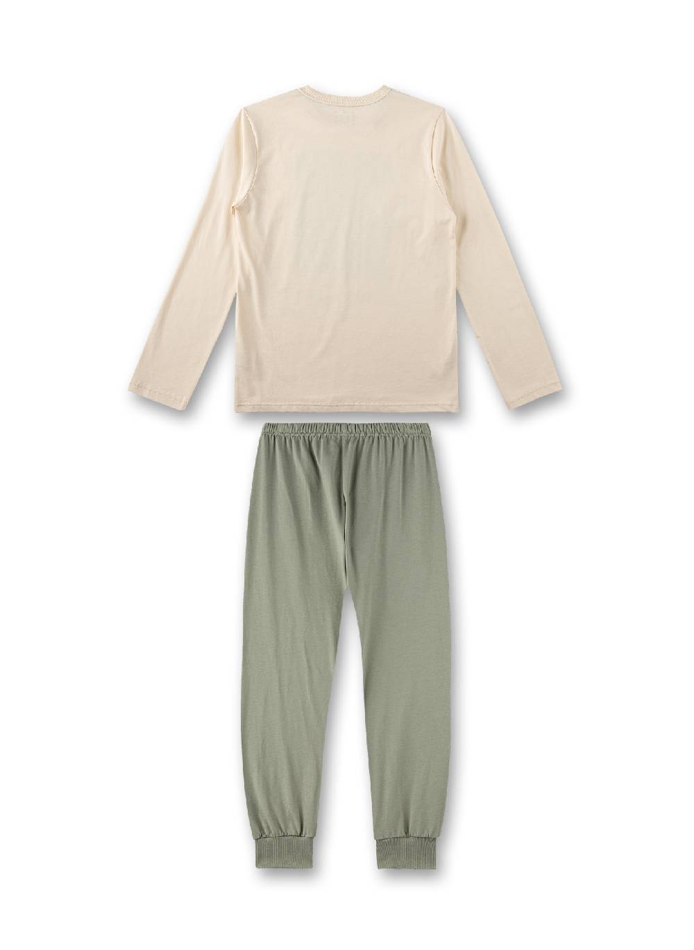 Sanetta Jungen-Schlafanzug Lang Beige