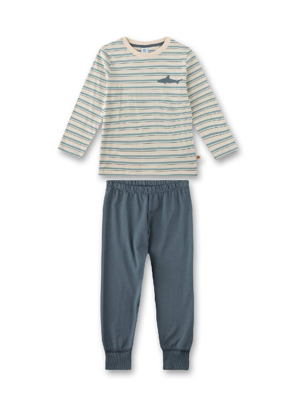 Sanetta Jungen-Schlafanzug lang Beige