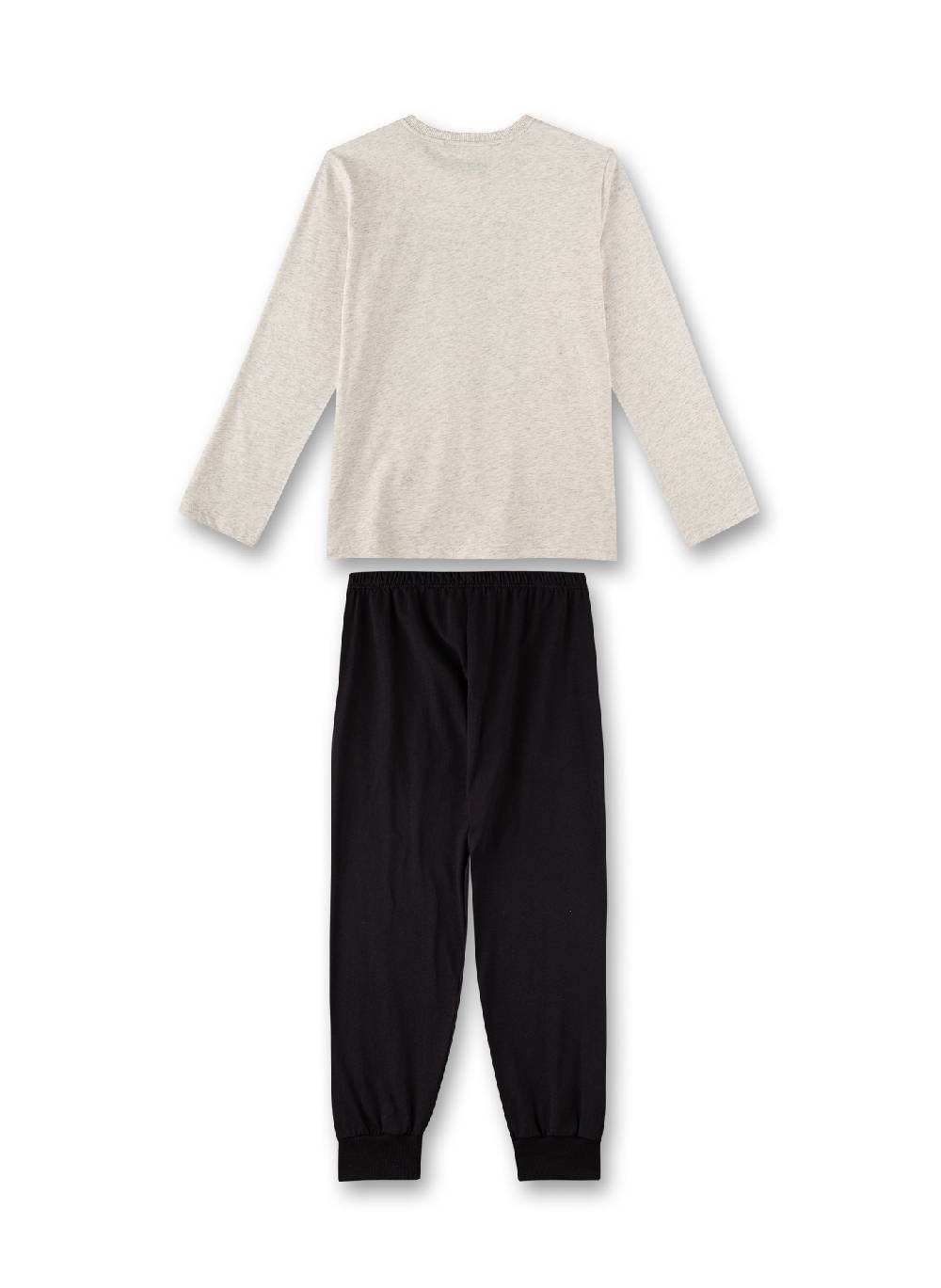 Sanetta Jungen-Schlafanzug Lang Beigemelange