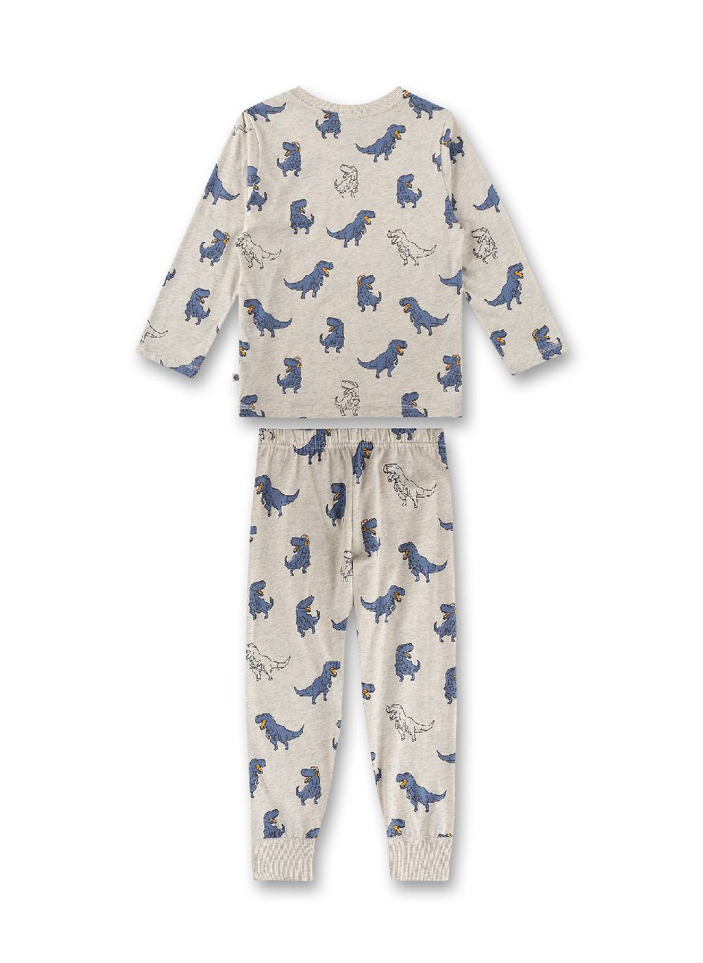 Sanetta Jungen-Schlafanzug Lang Beigemelange