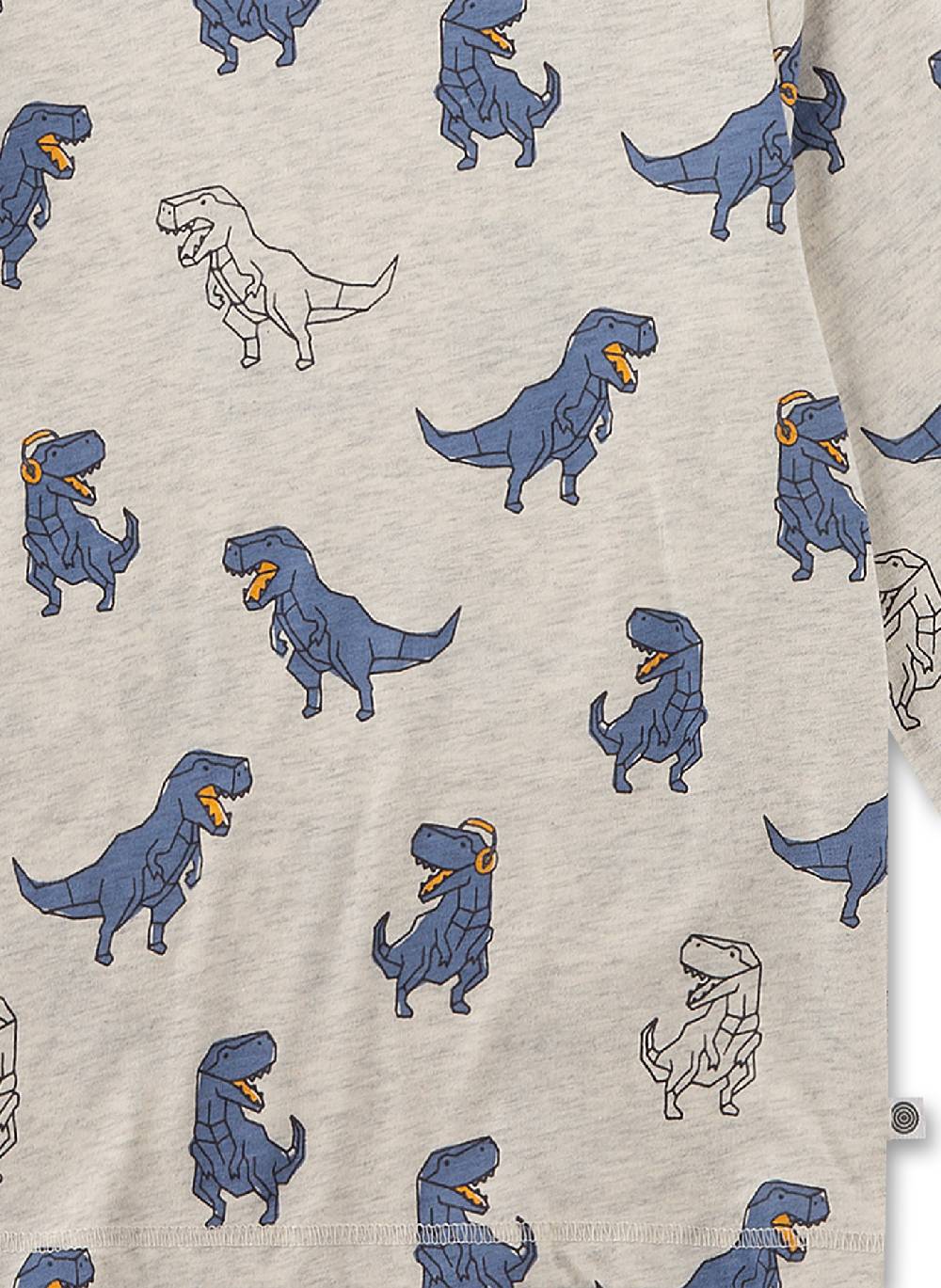 Sanetta Jungen-Schlafanzug Lang Beigemelange