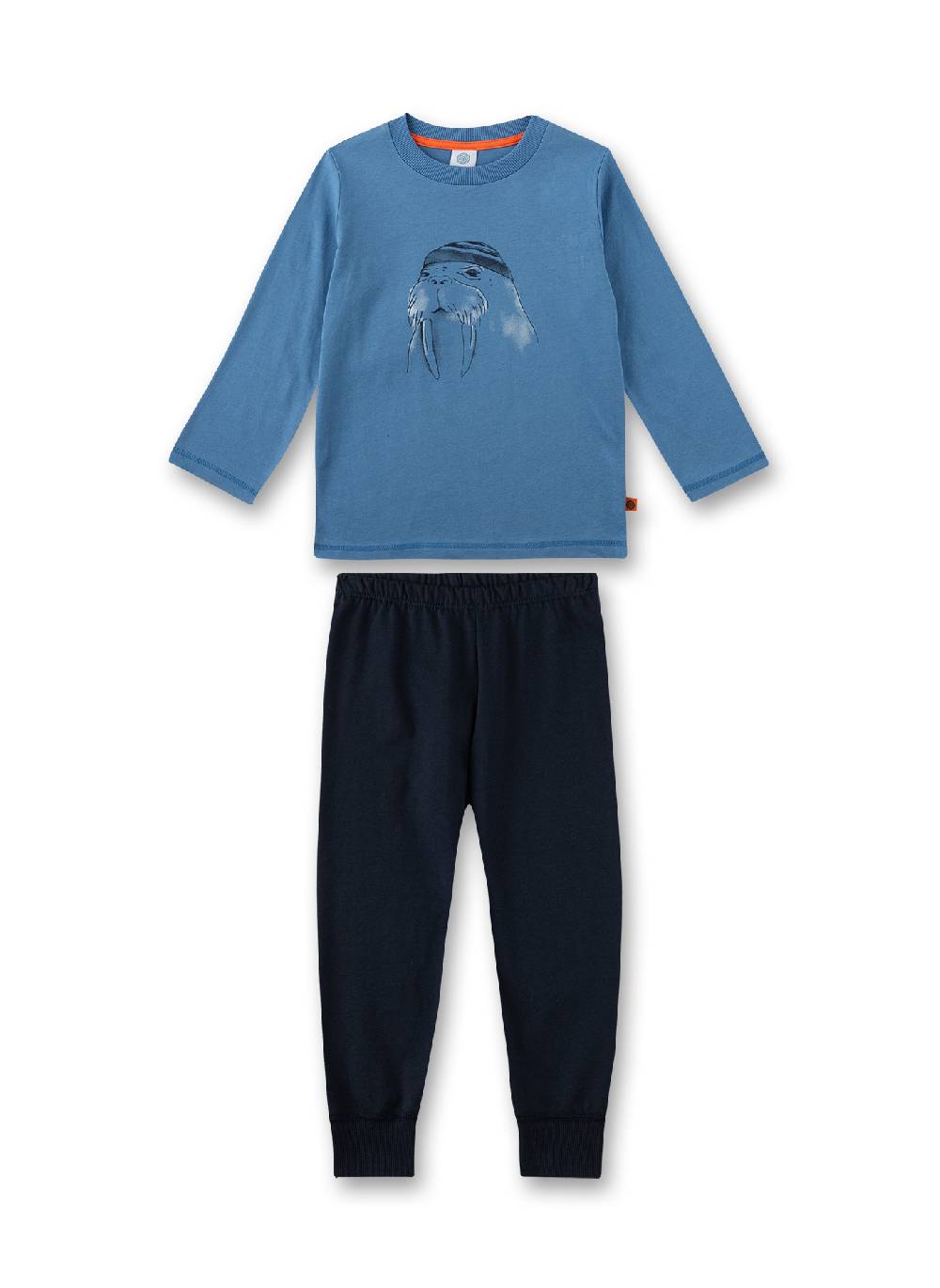 Sanetta Jungen-Schlafanzug lang Blau