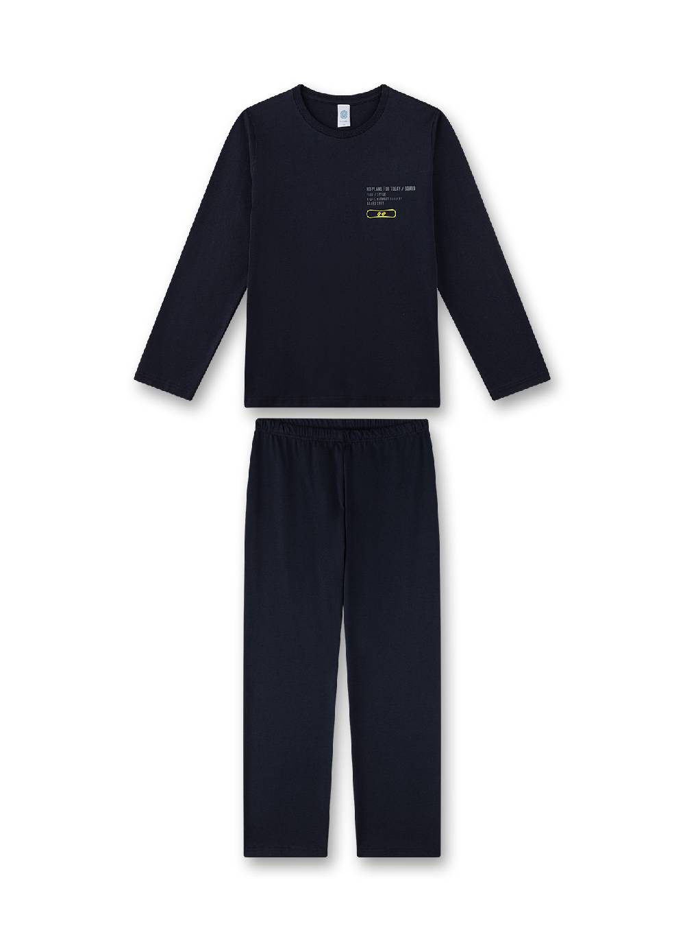 Sanetta Jungen-Schlafanzug lang Blau