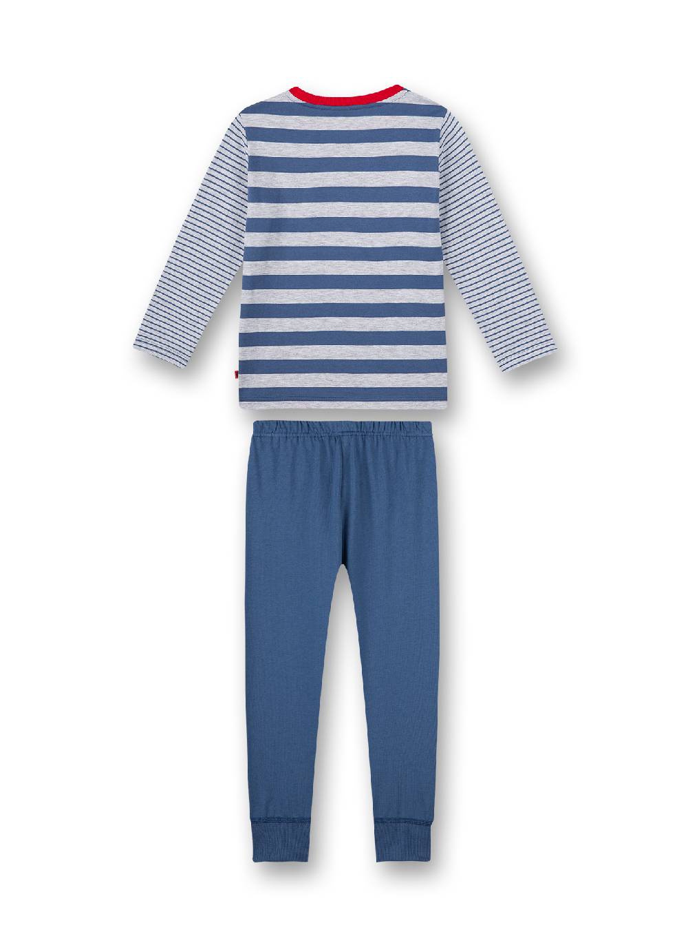 Sanetta Jungen-Schlafanzug Lang Blau Ringel