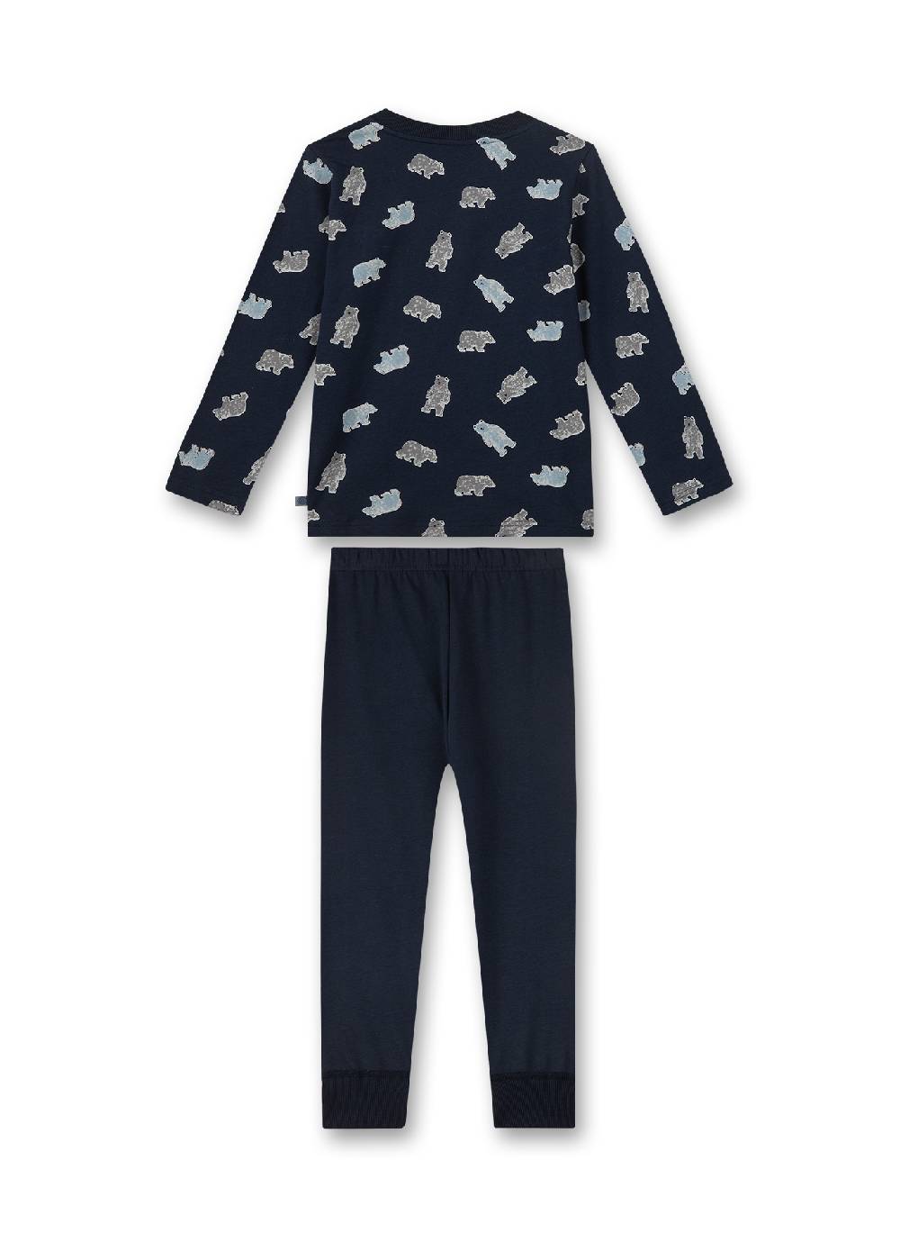 Sanetta Jungen-Schlafanzug Lang Blau