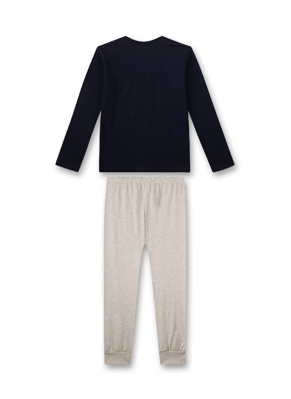 Sanetta Jungen-Schlafanzug Lang Dunkelblau